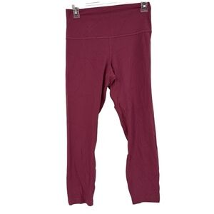 Lululemon Wunder Under High Rise Legging in Magenta Size 8